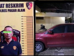 Oknum ASN Empat Lawang Ditangkap karena Diduga Gelapkan Mobil Rental